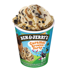 Zmrzlina Ben&Jerry's Caramel Brownie Party 465ml